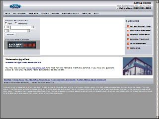 Web site www.applefordpa.com, Apple Ford of Red Lion