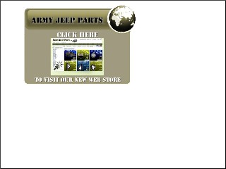 Web site www.armyjeepparts.com, Army Jeep Parts