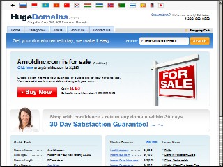 Web site www.arnoldinc.com, Arnold Pontiac-GMC Inc