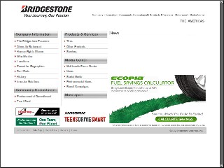 Web site www.bfusa.com, Firestone Complete Auto Care