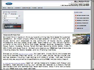 Web site www.bmford.com, Fred Beans Ford of Newtown