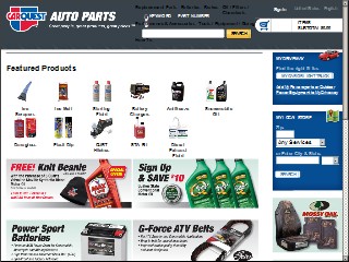 Web site http://www.carquest.com, Carquest