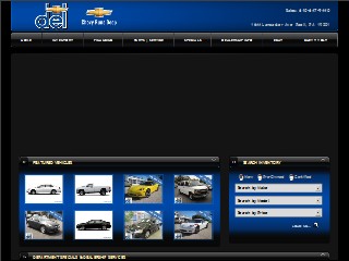 Web site www.delchevrolet.com, Del Chevrolet
