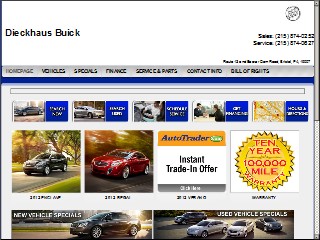 Web site www.dieckhaus.com, Bristol Motor Cars