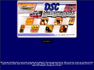 Web site www.dscmotorsports.com, DSC Motor Sports Souvenirs