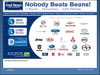 Web site www.fredbeans.com, Fred Beans Ford of West Chester