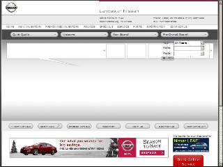 Web site www.lancasternissan.com, Lancaster Nissan