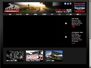 Web site www.martinmoto.com, Martin Motorsports