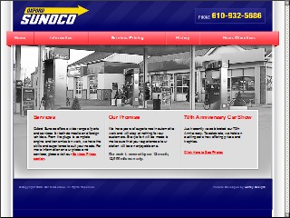 Web site www.oxfordsunoco.com, Oxford Sunoco