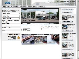 Web site www.patanddan.com, DelBalso Preowned