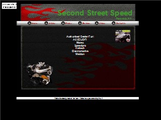Web site www.secondstreetspeed.com, Second Street Speed, dyno facility