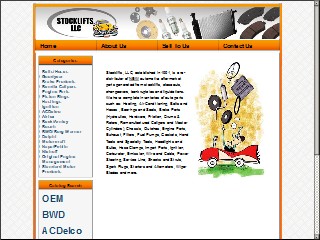 Web site www.stocklifts.com, Cerell Distributing Co