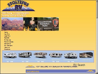Web site www.stoltzfusrv.com, Stoltzfus RV's & Marine