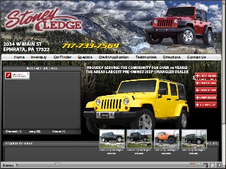 Web site www.stoneyledgeautosales.com, Stoney Ledge Auto Sales LLC