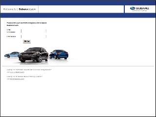 Web site www.subarunet.com, Bergey's Subaru of Hanover