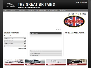 Web site www.thegreatbritains.com, Great Britains