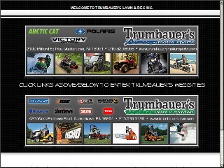 Web site www.trumbauers.com, Trumbauer's Lawn & Garden