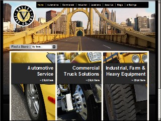 Web site www.valleytireco.com, Valley Tire Co.