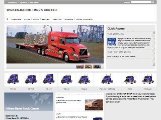 Web site www.wilkesbarretruck.com, Wilkes Barre Truck Ctr