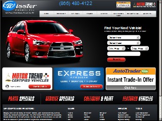 Web site www.wisslers.com, Wissler Motors